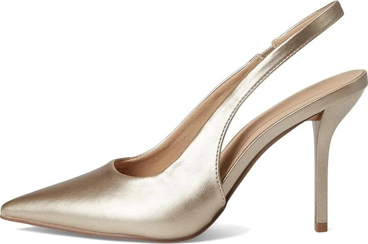 Journee Collection Tru Comfort Foam Elenney Pumps High Women's Heels Champagne : 6.5 M, Faux Leather - Image 6