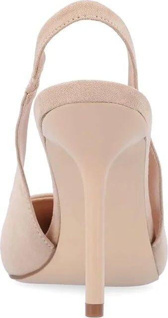 Journee Collection Tru Comfort Foam Elenney Pumps High Women's Heels Nude : 11 M, Faux Leather - Image 4
