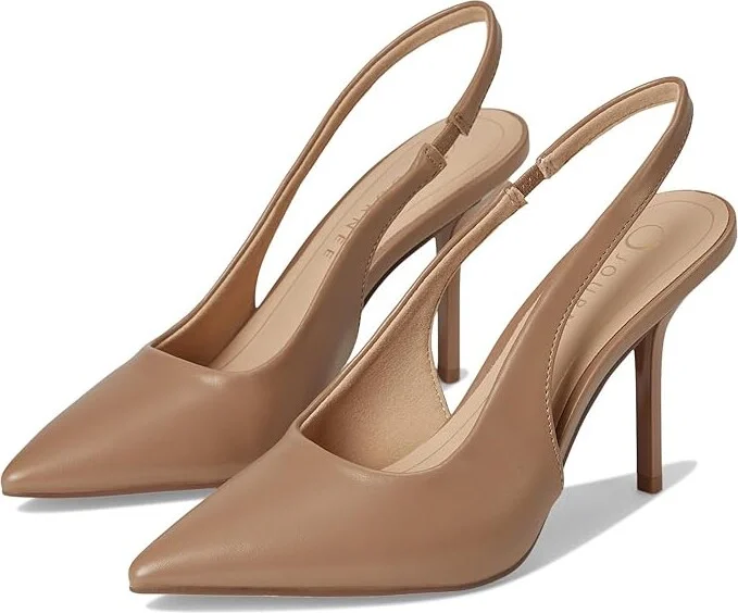 Journee Collection Tru Comfort Foam Elenney Pumps High Women's Heels Tan PU : 11 M, Faux Leather