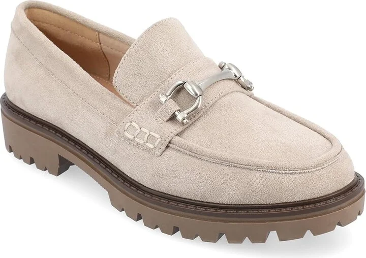 Journee Collection Tru Comfort Foam Jessamey Flats Women's Flat Shoes Grey : 5.5 M, Leather/Synthetic