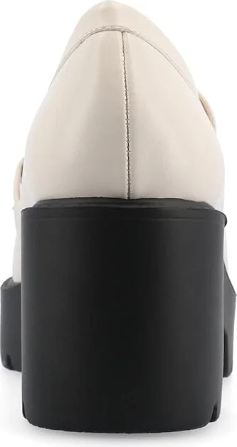 Journee Collection Tru Comfort Foam Kezziah Pumps High Women's Heels Off-White : 8.5 M - Image 4