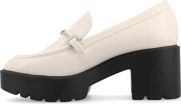 Journee Collection Tru Comfort Foam Kezziah Pumps High Women's Heels Off-White : 8.5 M - Image 5