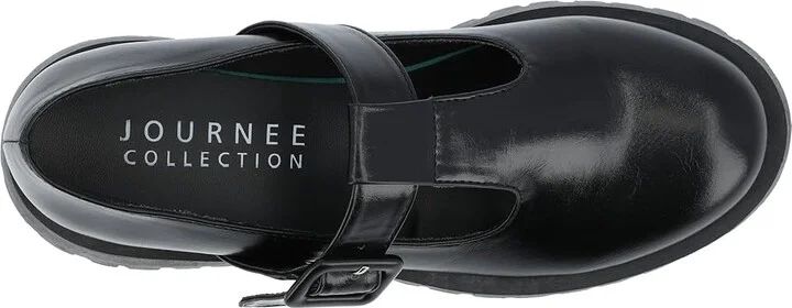 Journee Collection Tru Comfort Foam Suvi Flats Women's Flat Shoes Black : 9.5 M, Leather - Image 2