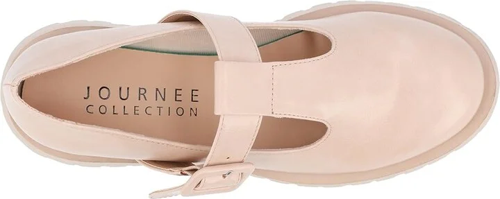 Journee Collection Tru Comfort Foam Suvi Flats Women's Flat Shoes Blush : 12 M, Leather - Image 2