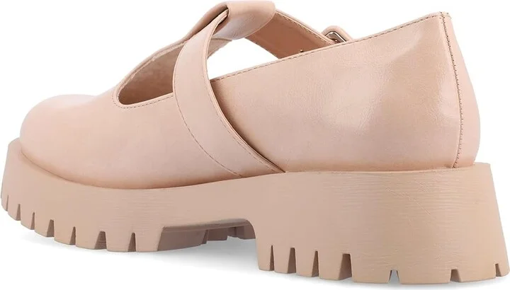 Journee Collection Tru Comfort Foam Suvi Flats Women's Flat Shoes Blush : 12 M, Leather - Image 4