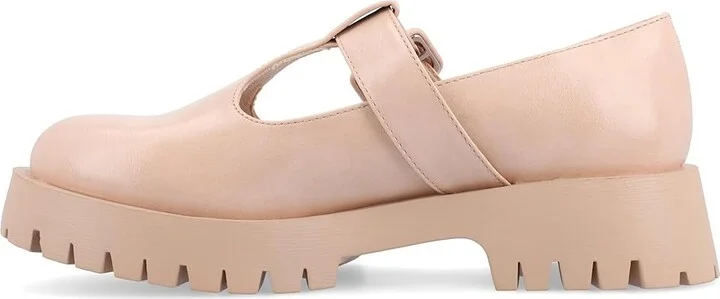 Journee Collection Tru Comfort Foam Suvi Flats Women's Flat Shoes Blush : 12 M, Leather - Image 5