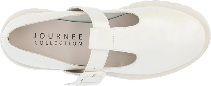 Journee Collection Tru Comfort Foam Suvi Flats Women's Flat Shoes Bone : 12 M, Leather - Image 2