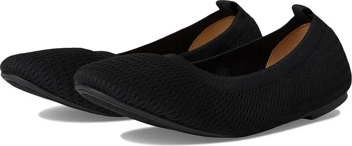 Journee Collection Tru Comfort Foamtm Maryann Flat Women's Flat Shoes Black : 11 W, Synthetic