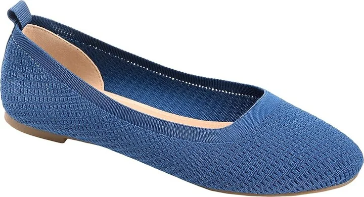 Journee Collection Tru Comfort Foamtm Maryann Flat Women's Shoes Blue : 9 M