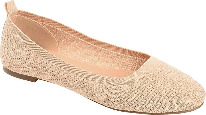 Journee Collection Tru Comfort Foamtm Maryann Flat Women's Shoes Nude : 6.5 M