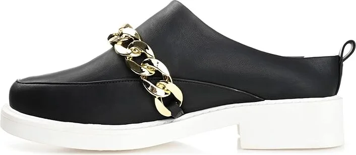 Journee Collection Tru Comfort Foamtm Sheah Flat Women's Flat Shoes Black : 8 M, Faux Leather - Image 6