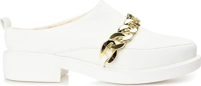 Journee Collection Tru Comfort Foamtm Sheah Flat Women's Flat Shoes White : 9.5 M, Faux Leather - Image 7