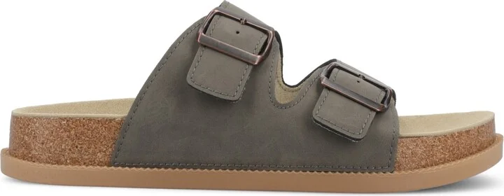 Journee Collection Tula Slip-On Flat Sandals - Image 2