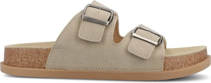 Journee Collection Tula Slip-On Flat Sandals - Image 6