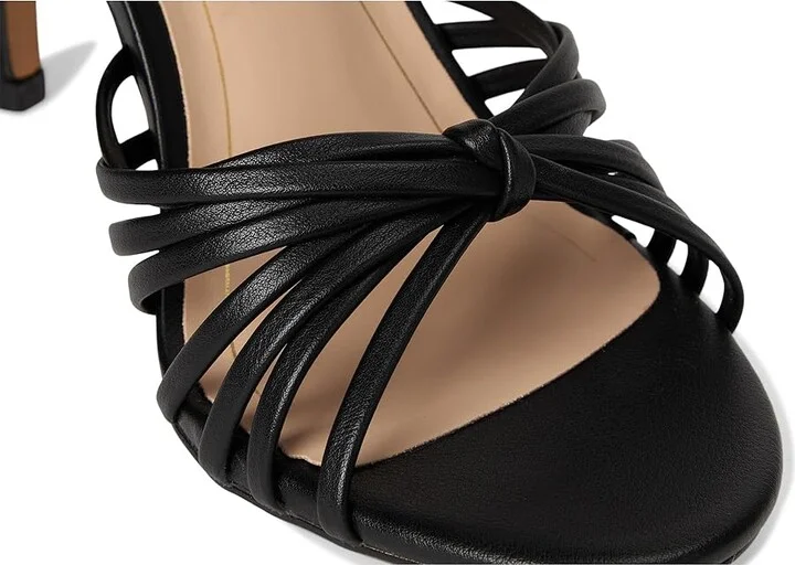 Journee Collection Vanita Women's Dress Sandals Black : 9 M, Faux Leather - Image 7