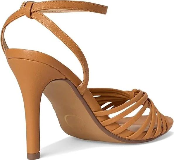 Journee Collection Vanita Women's Dress Sandals Tan : 12 W, Faux Leather - Image 4