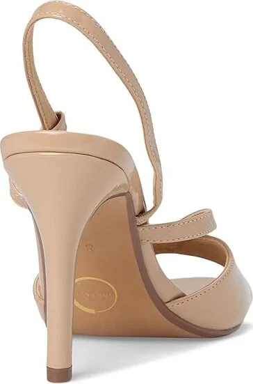 Journee Collection Varra Women's Sandals Patent/Nude : 6.5 M, Synthetic - Image 4