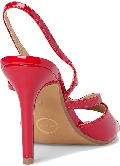 Journee Collection Varra Women's Sandals Patent/Red : 10 M, Synthetic - Image 4