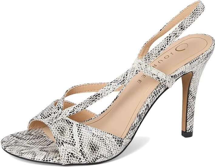 Journee Collection Varra Women's Sandals Snake : 6.5 M, Synthetic - Image 5