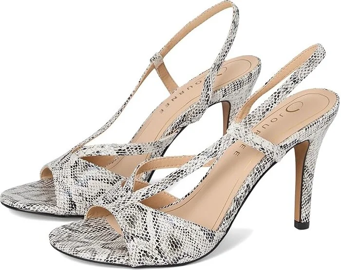 Journee Collection Varra Women's Sandals Snake : 6.5 M, Synthetic