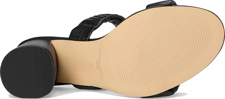 Journee Collection Vidda Women's Sandals Black : 6.5 M, Leather - Image 3