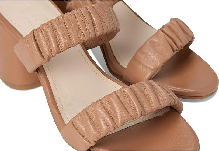 Journee Collection Vidda Women's Sandals Mocha : 7.5 M, Leather - Image 7
