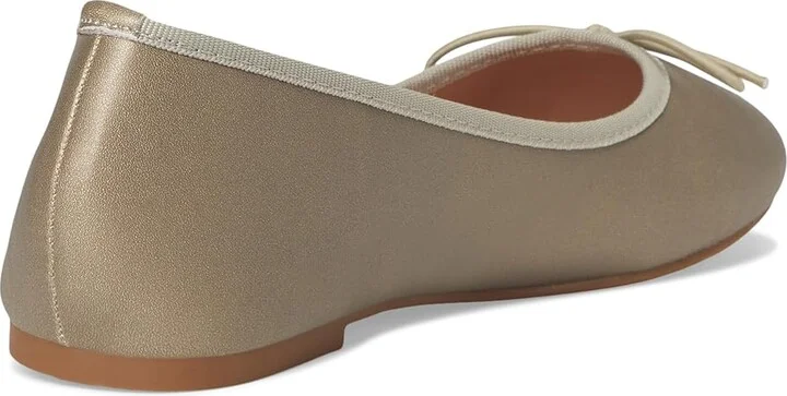 Journee Collection Vika Flat Women's Shoes Pewter : 8.5 W, Faux Leather - Image 4