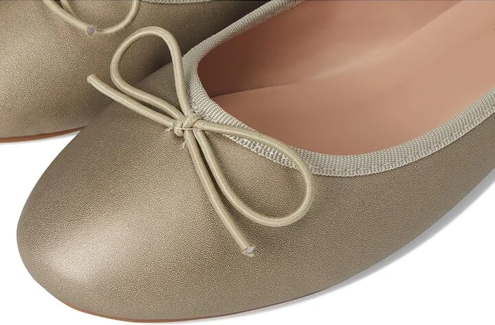 Journee Collection Vika Flat Women's Shoes Pewter : 8.5 W, Faux Leather - Image 7