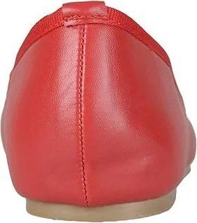 Journee Collection Vika Flat Women's Shoes Red : 6 M, Faux Leather - Image 7