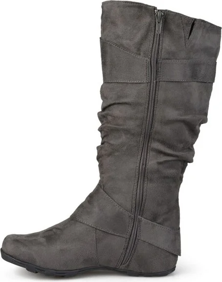Journee Collection Wide Calf Women's Jester-01 Boot Black - Image 4