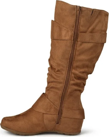 Journee Collection Wide Calf Women's Jester-01 Boot Black - Image 6