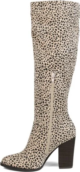 Journee Collection Wide Calf Women's Kyllie Boot Animal - Image 2