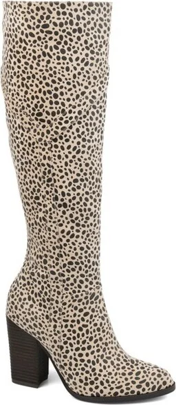 Journee Collection Wide Calf Women's Kyllie Boot Animal