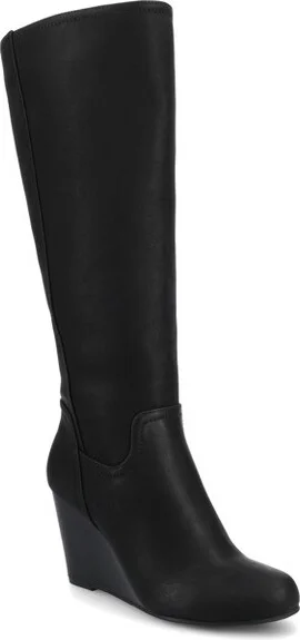 Journee Collection Wide Calf Women's Langly Boot Black