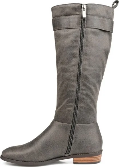 Journee Collection Wide Calf Women's Lelanni Boot Black - Image 4
