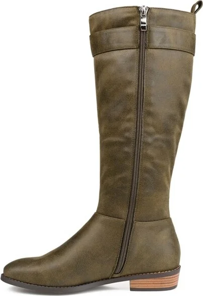 Journee Collection Wide Calf Women's Lelanni Boot Black - Image 8