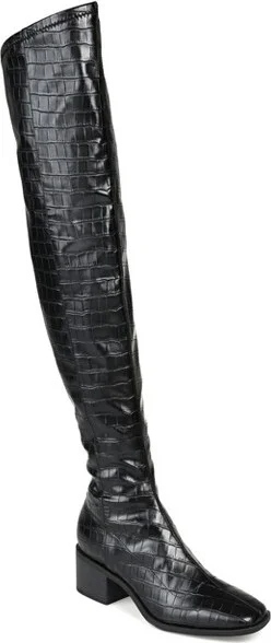 Journee Collection Wide Calf Women's Mariana Boot Croco