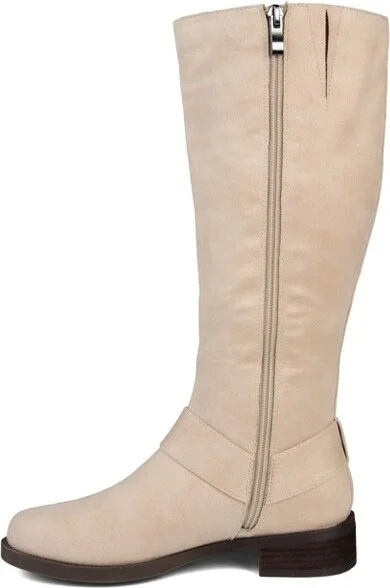 Journee Collection Wide Calf Women's Meg Boot Navy - Image 7