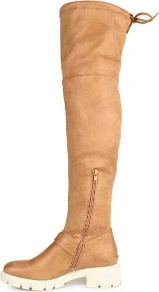 Journee Collection Wide Calf Women's Salisa Boot Grey - Image 10