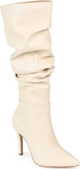 Journee Collection Wide Calf Women's Sarie Boot Sand