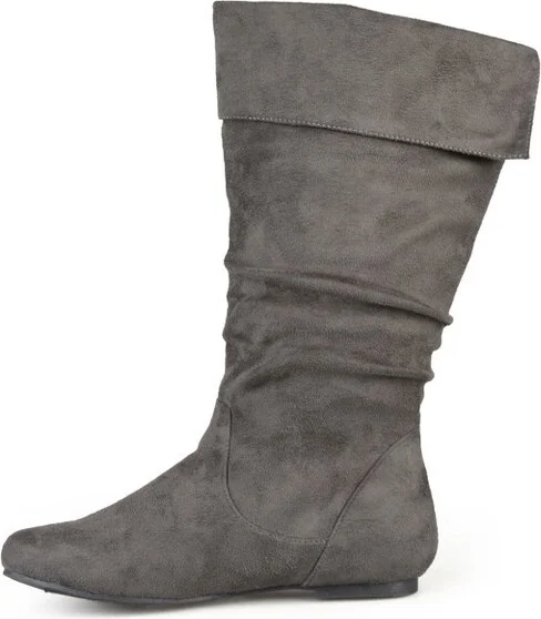 Journee Collection Wide Calf Women's Shelley-3 Boot Black - Image 3