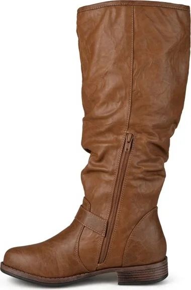 Journee Collection Wide Calf Women's Stormy Boot Black - Image 3