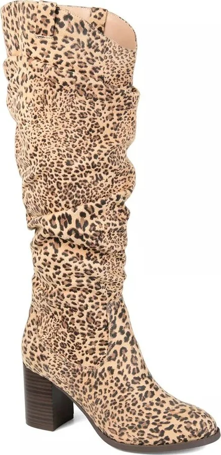 Brown & Black Leopard Print