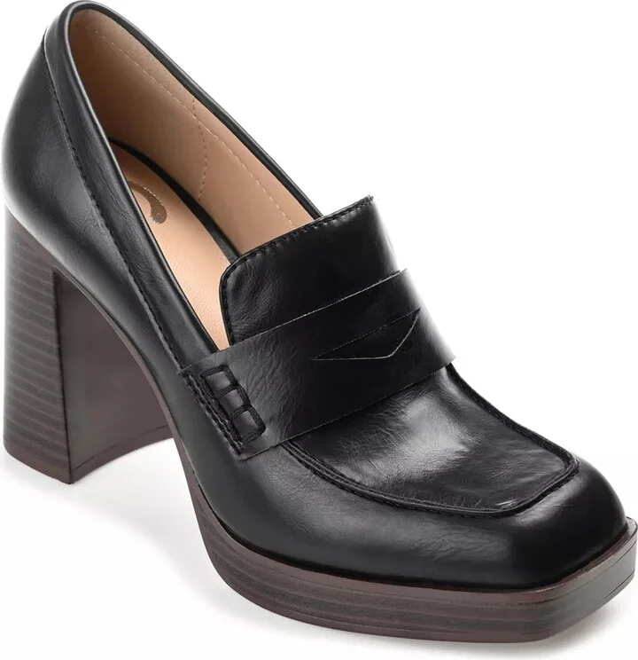 Journee Collection Wide Width Ezzey Platform Pump