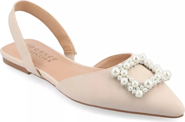 Journee Collection Wide Width Hannae Flat