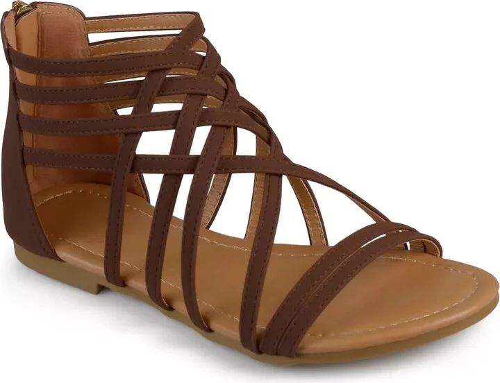 Journee Collection Wide Width Hanni Gladiator Sandal