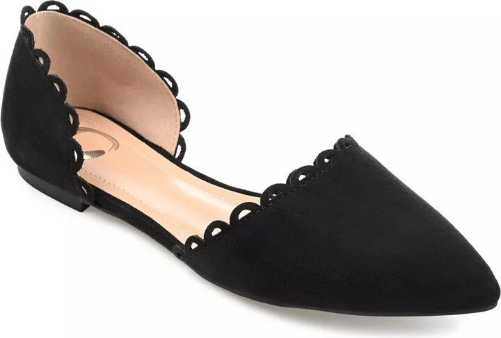 Journee Collection Wide Width Jezlin Flat