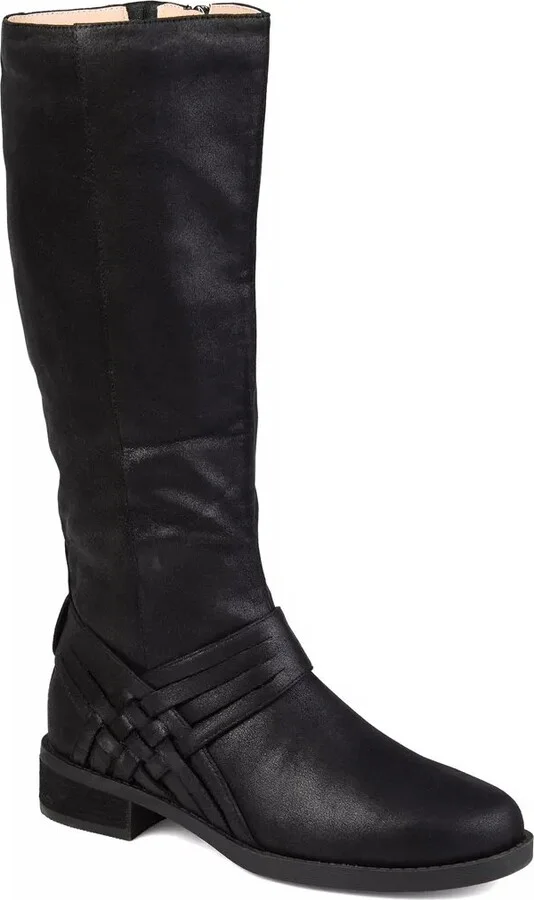 Journee Collection Wide Width Meg Wide Calf Boot