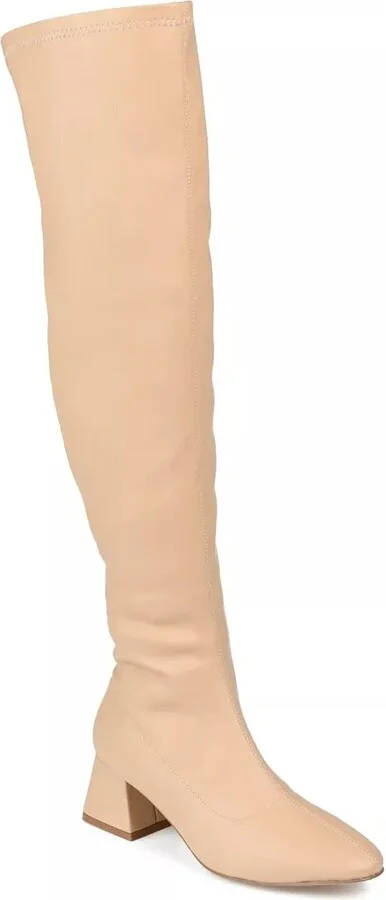 Journee Collection Wide Width Melika Wide Calf OvertheKnee Boot