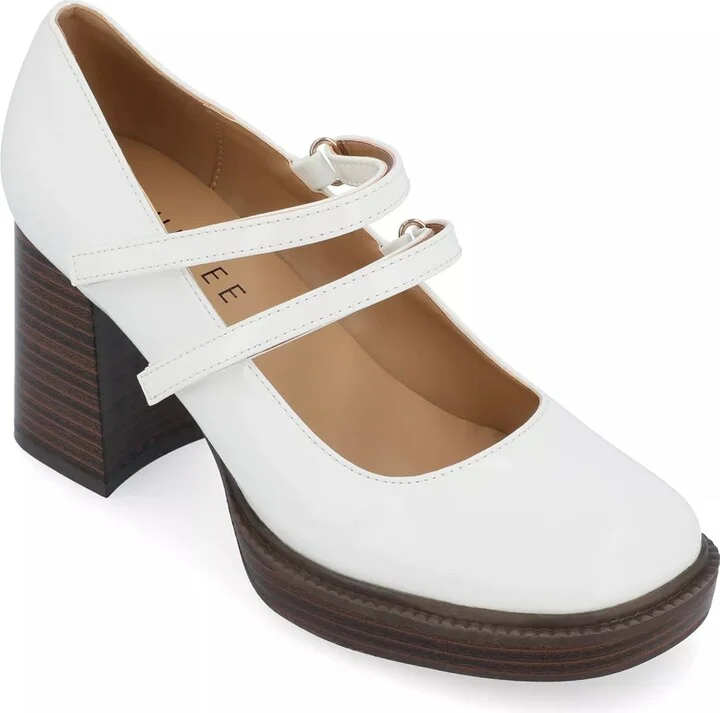 Journee Collection Wide Width Shasta Platform Pump